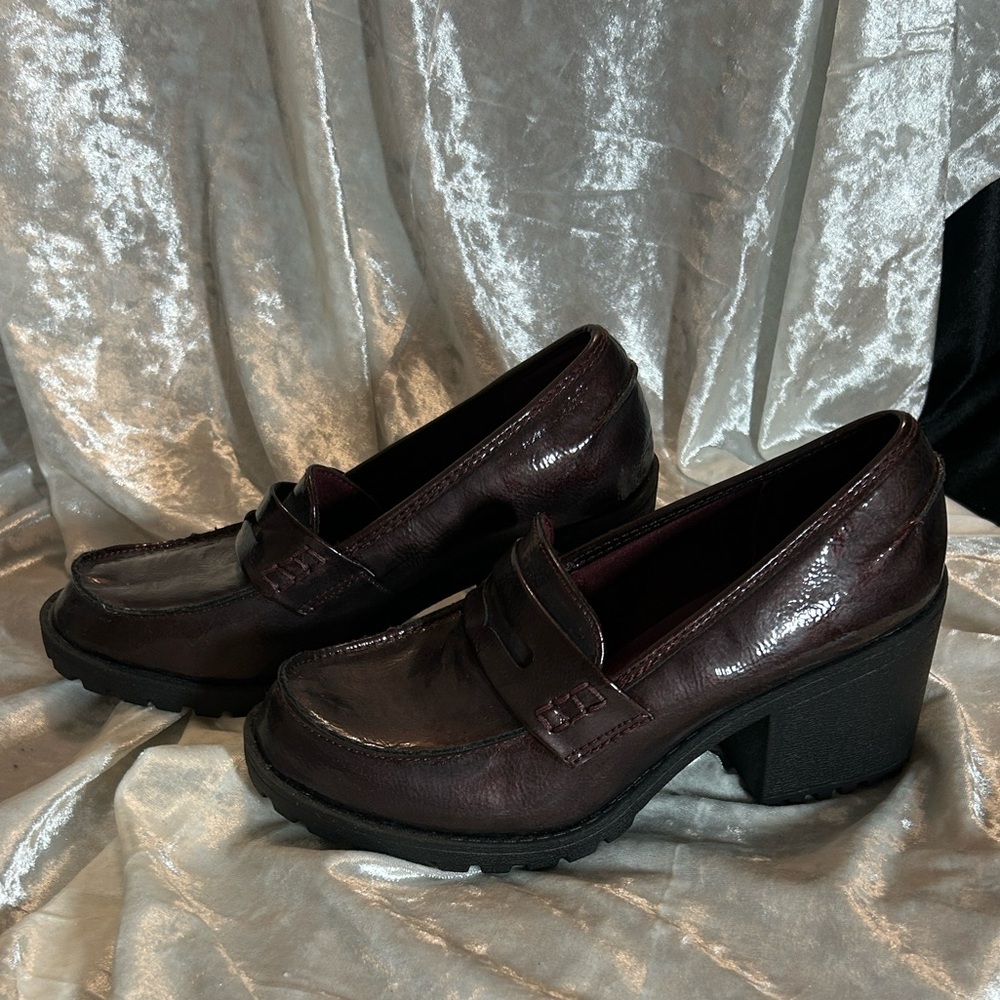 NWOB SUN + STONE PLATFORM LOAFERS. 6.5 - Picture 4 of 9